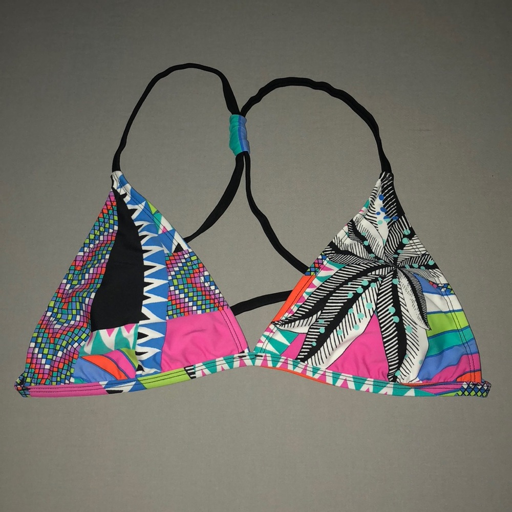 Triangle top, racer back string bikini